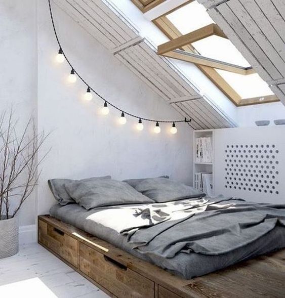 27 Cool String Lights Ideas For Bedrooms - DigsDigs