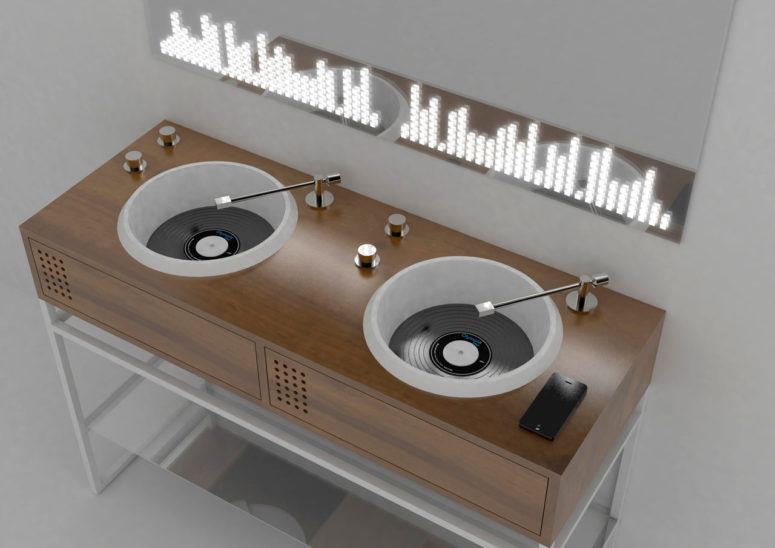 Vinyl Bathroom Collection For A Bold Look