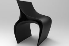 03 Peeler chair perfectly considers the shapes and lines of a human body to be seated on it and looks futuristic