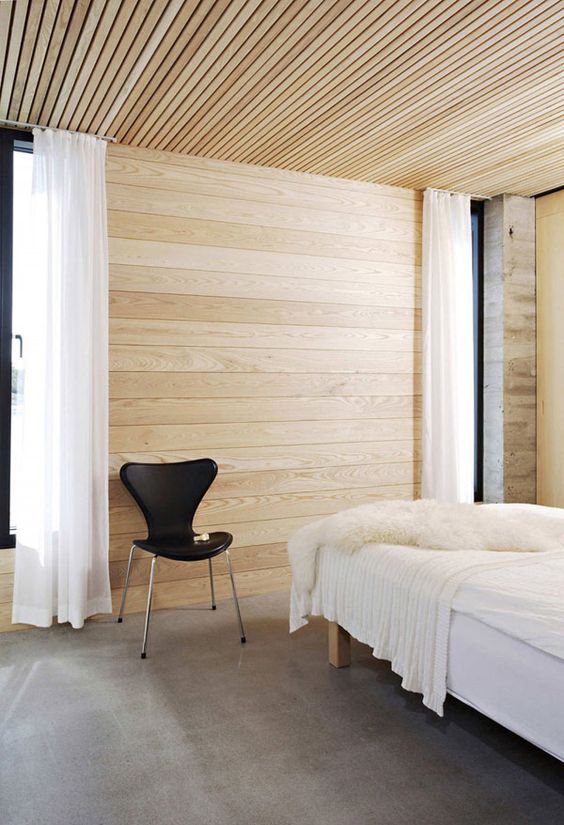 25 Eye-Catchy Wooden Ceiling Ideas To Try - DigsDigs