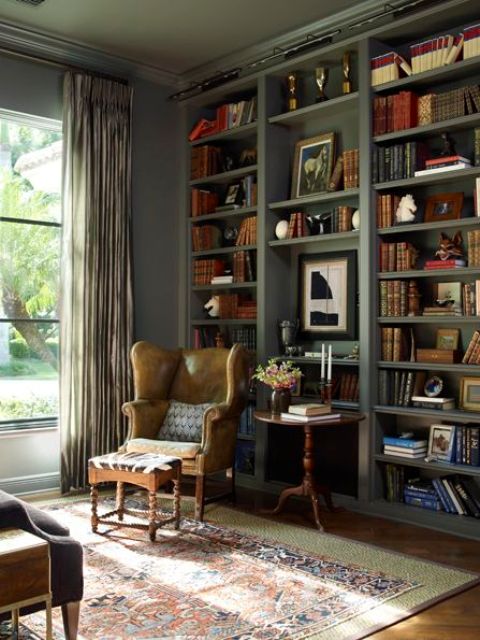 25 Ways To Incorporate A Wingback Chair Into Interior - DigsDigs