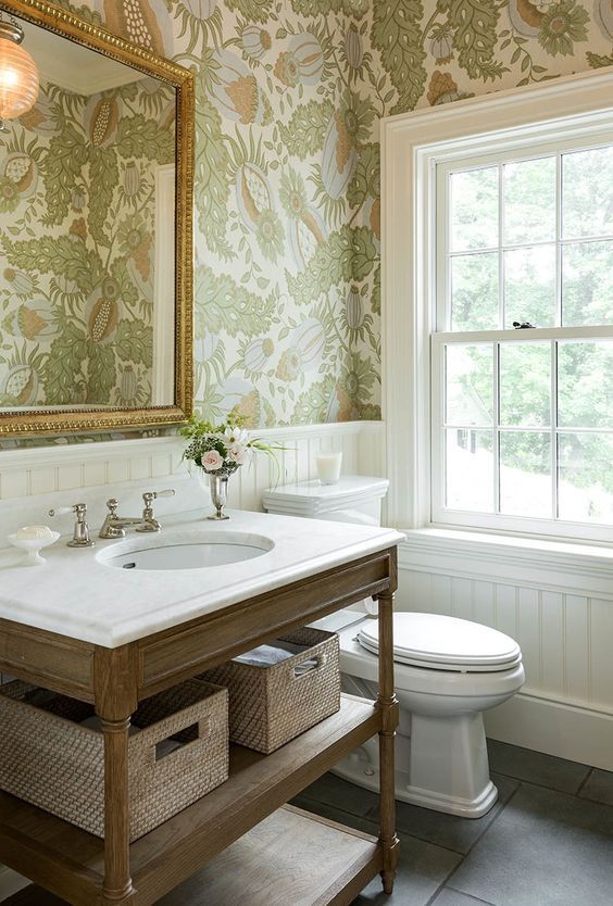 Wainscoting In Bathrooms: 25 Stylish Ideas - DigsDigs