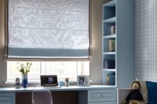 14 a calming and peaceful space in various shades of grey and blue is ideal not only for boys but also for girls
