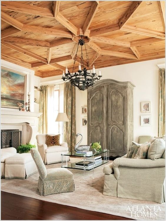 25 Eye Catchy Wooden Ceiling Ideas To