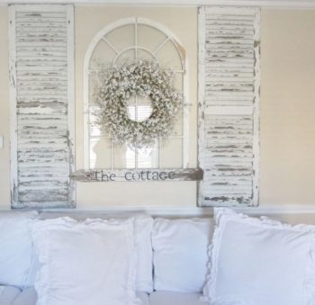 25 Ways To Reuse Old Shutters In Home Decor