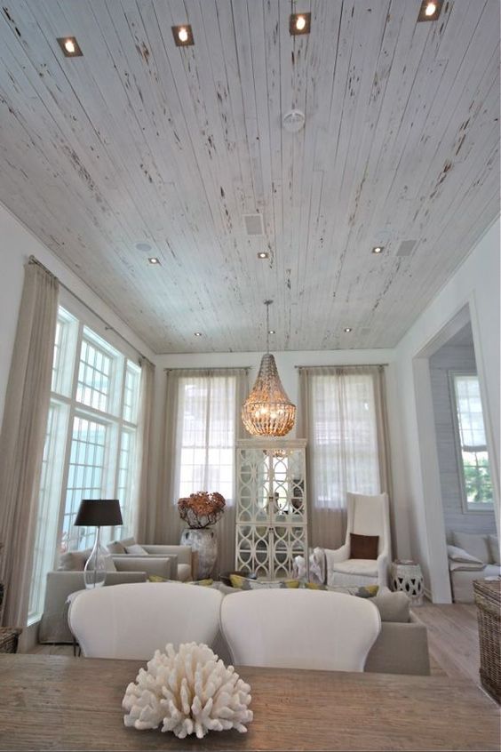 25 Eye-Catchy Wooden Ceiling Ideas To Try - DigsDigs