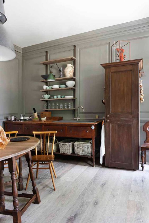 25 Trendy Freestanding Kitchen Cabinet Ideas