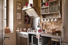 vintage furniture for retro feel in the kitchen