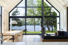 01 This calm and tranquil lakeside cottage is a minimalist space for comfortable living and as a weekend retreat