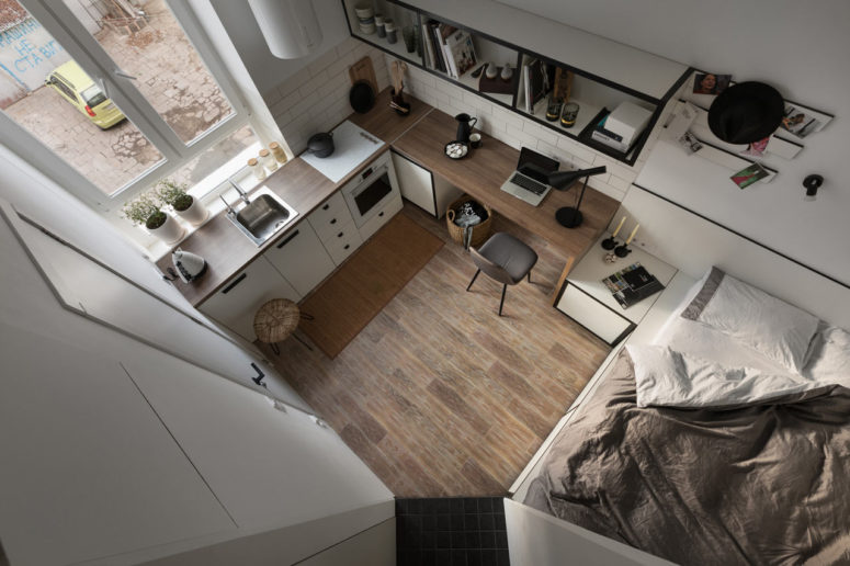 Tiny Contemporary Apartment For A Student