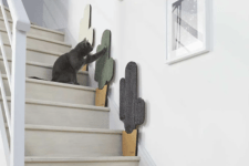 VEGAS is a fun cactus scratcher that can be attached to the wall