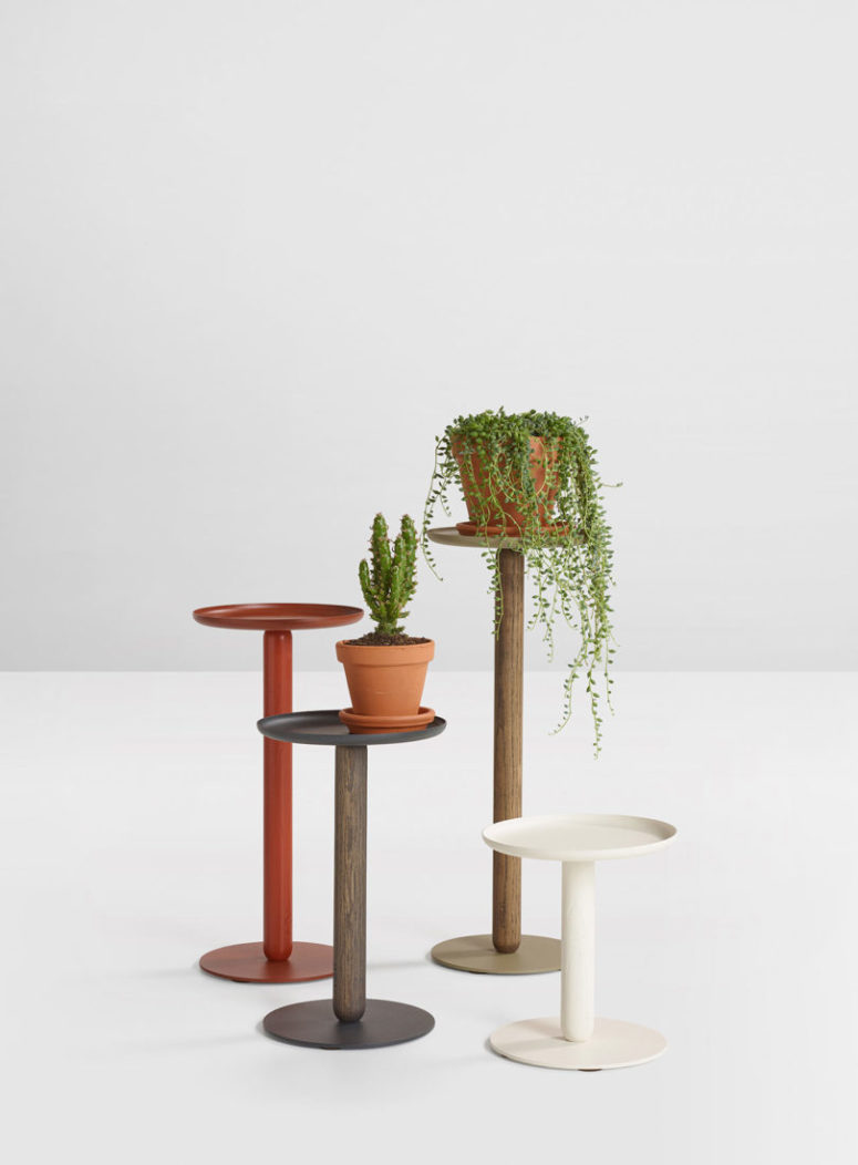 These are Balance Mini tables, which are ideal for small spaces and are also highliy customizable