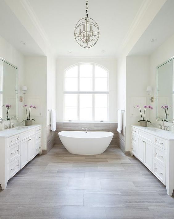 bathroom backsplash white