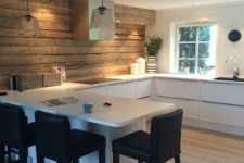 stylish kitchen design in Scandinavian style