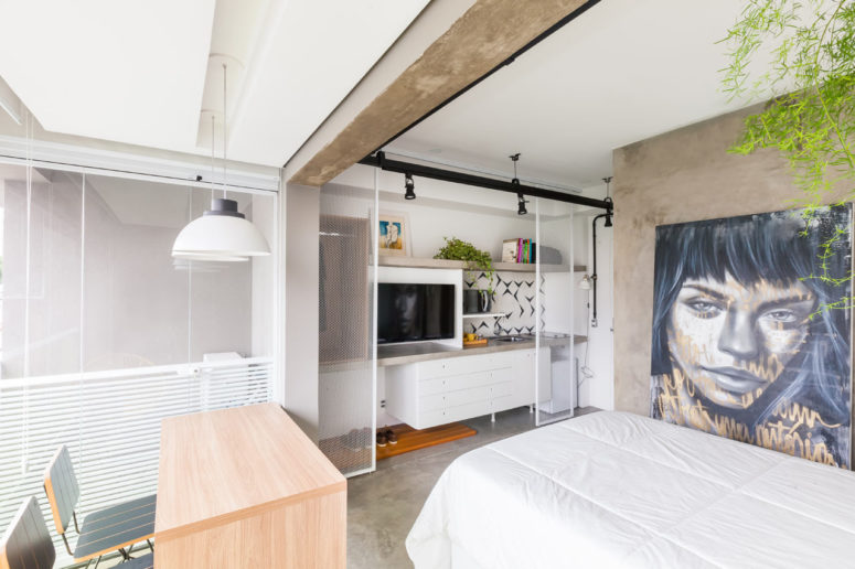 This compact apartment is only 24 square meters but it has everything necessary for a second home for a business traveler This compact apartment is only 24 square meters but it has everything necessary for a second home for a business traveler
