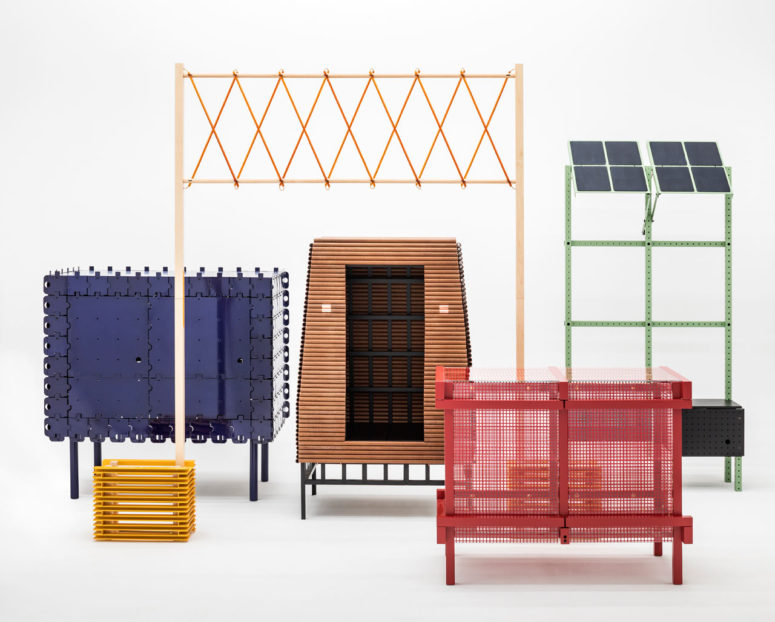 This unique furniture collection can provide the whole apartment or home with necessary power