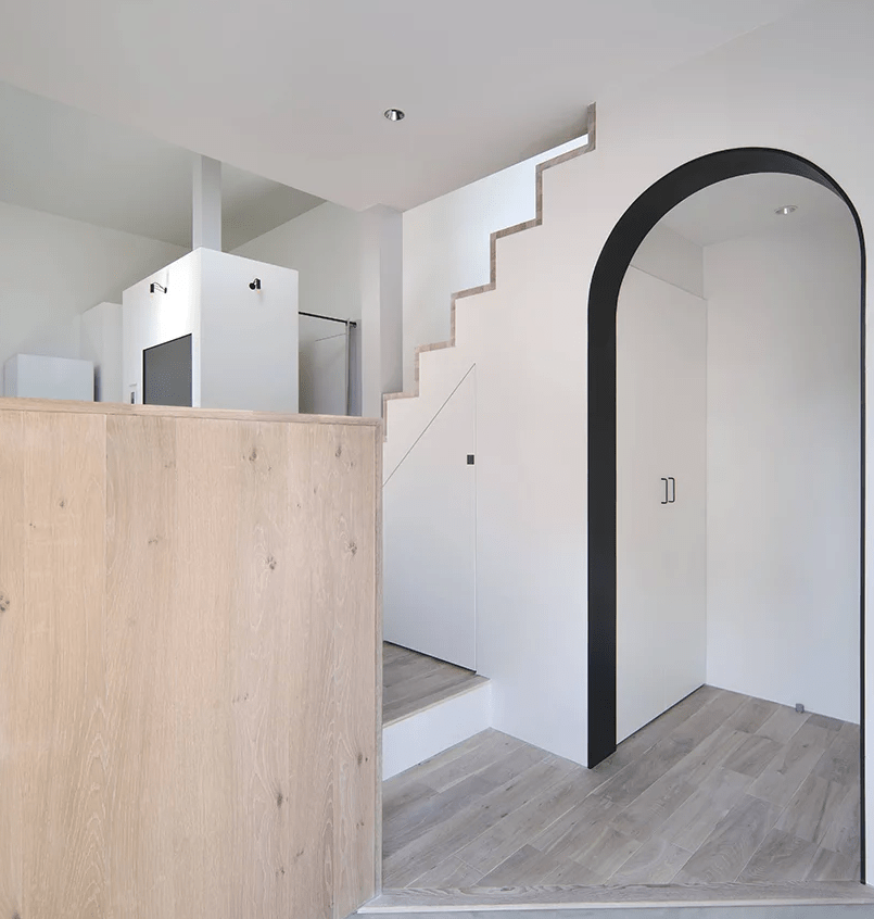 Creative Split Level Minimalist House In Japan