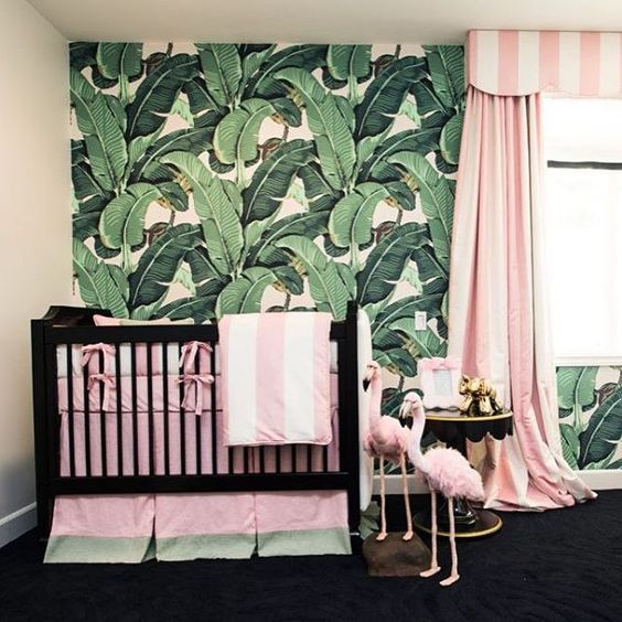 tropical theme nursery