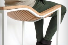 comfy plywood chair