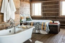 cozy chalet bedroom design