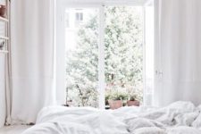 airy neutral bedroom