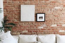 13 add coziness and texture to your living room making a brick accent wall or highlighting an existing one