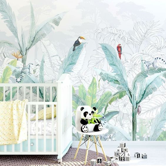 tropical nursery theme