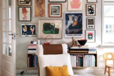 17 a colorful gallery wall personalizes your space at once, rock your favorite artworks