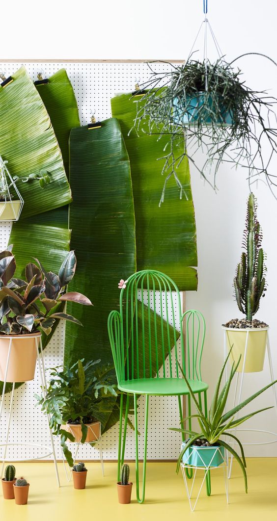 a fun green cactus-shaped chair is ideal to add a whimsy touch or place in your terrace for fun