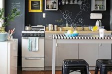 19 a whole chalkboard wall inspires creativity and chalking on it – both kids and adults will have fun