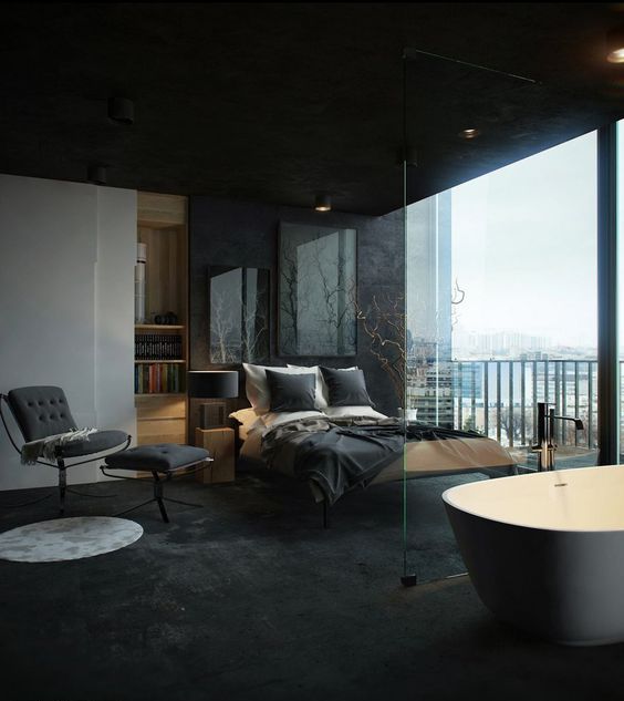 A Bathtub In A Bedroom 25 Creative Ideas