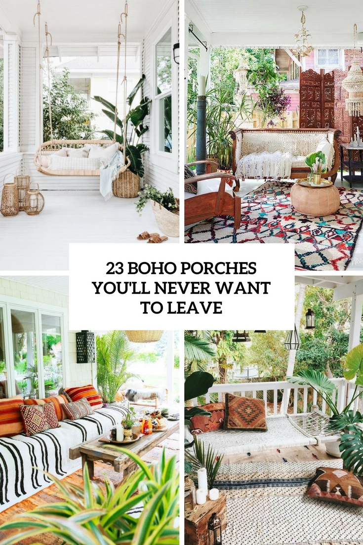 boho porches you'll never want to leave cover
