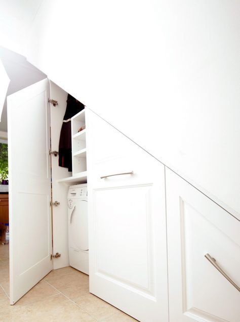 24 Powder Rooms  And Laundries Under  Stairs  DigsDigs