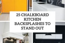 26 chalkboard kitchen backsplashes to stand out cover