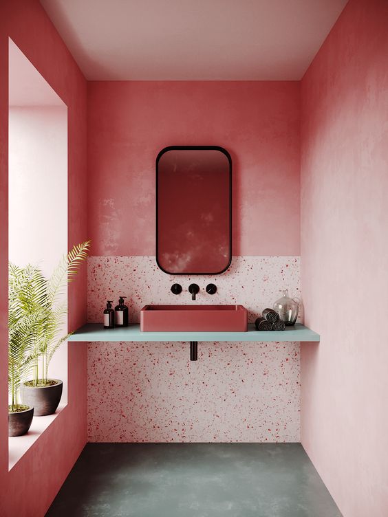 84 Lovely And Cute Pink Bathroom Decor Ideas DigsDigs
