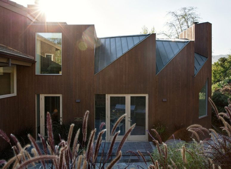 Sculptural Office Addition In Contemporary Style