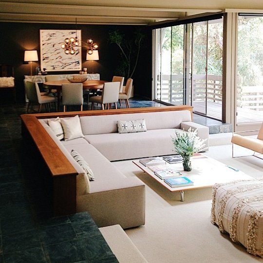 25 Sunken  Living  Room  And Lounge Ideas To Try DigsDigs