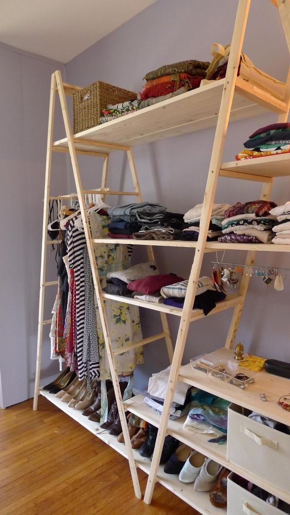 How To Store Clothes Without Wardrobes 25 Ideas DigsDigs