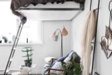 06 hide your comfy bed above and buy a usual small sofa or loveseat for more comfort