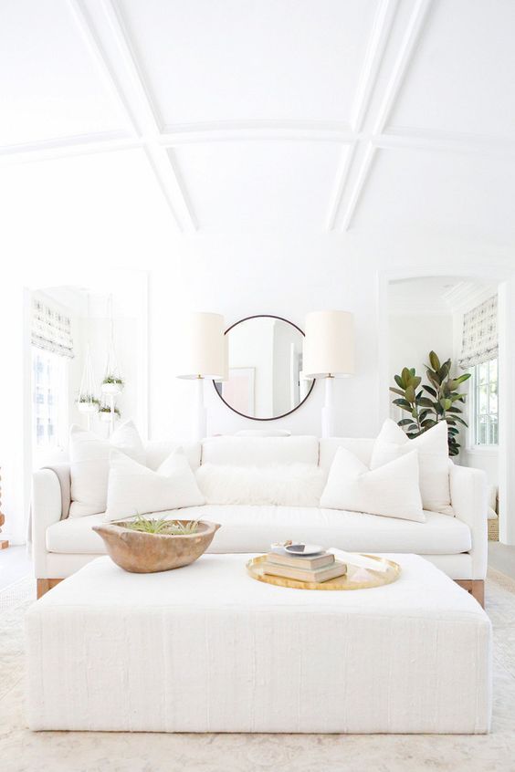 23 Non-Boring White Sofa Ideas For Your Living Room - DigsDigs