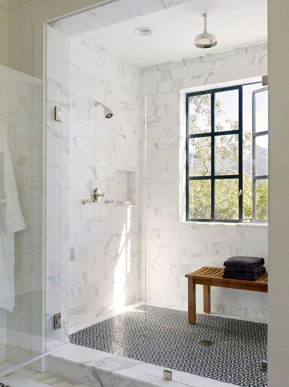 a framed French-style window allows enjoying views and nautral light completely