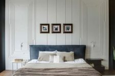 21 neutral bedroom with molding on the walls and ceiling for a fresh take on classics