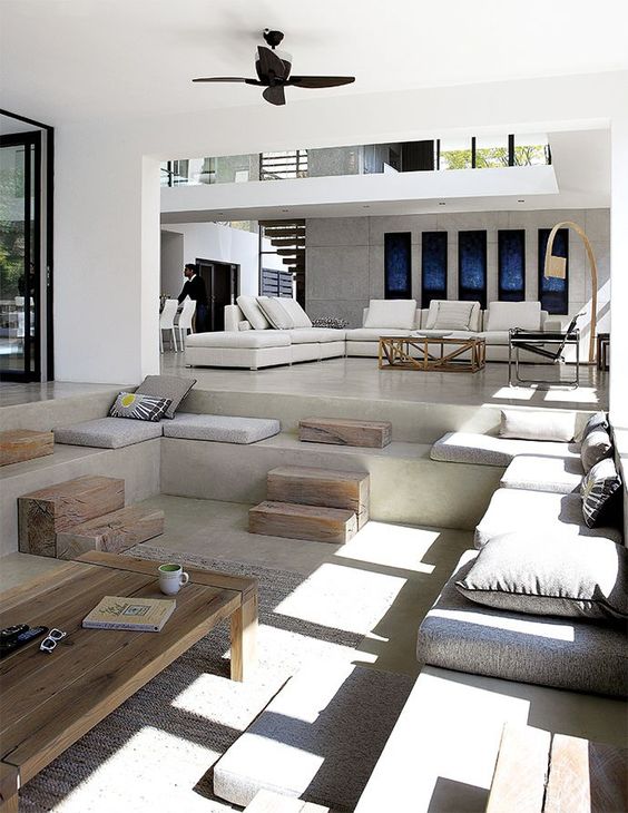 25 Sunken Living Room And Lounge Ideas To Try DigsDigs