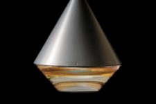 creatively shaped pendant lamp