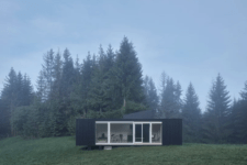 02 This cabin features several openings here and there to make you feel outside