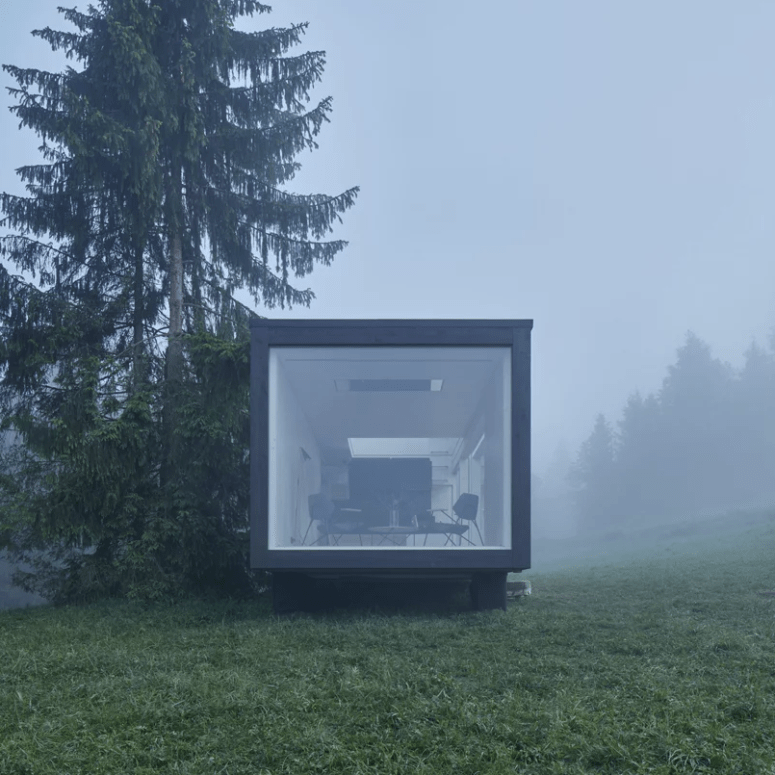 Each opening brings a cool view inside and makes the space different