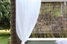 06 semi sheer screens and curtains can be a nice idea for keeping privacy with comfort