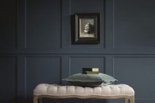 07 very dark grey wall molding is a great idea to add a refined touch to the interior