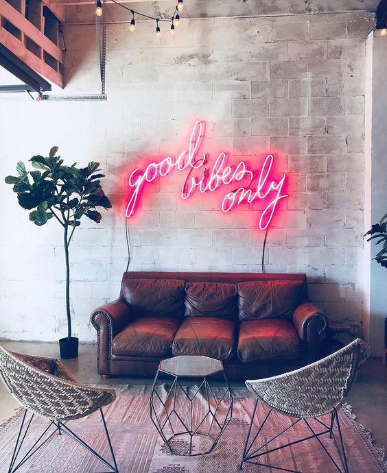 25 Awesome Ideas To Use Neon Lights For Home Decor