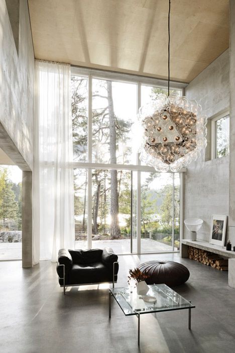 if it's a glazed wall and not just a window, it may feature a sliding door to refresh the room and go out when wanted